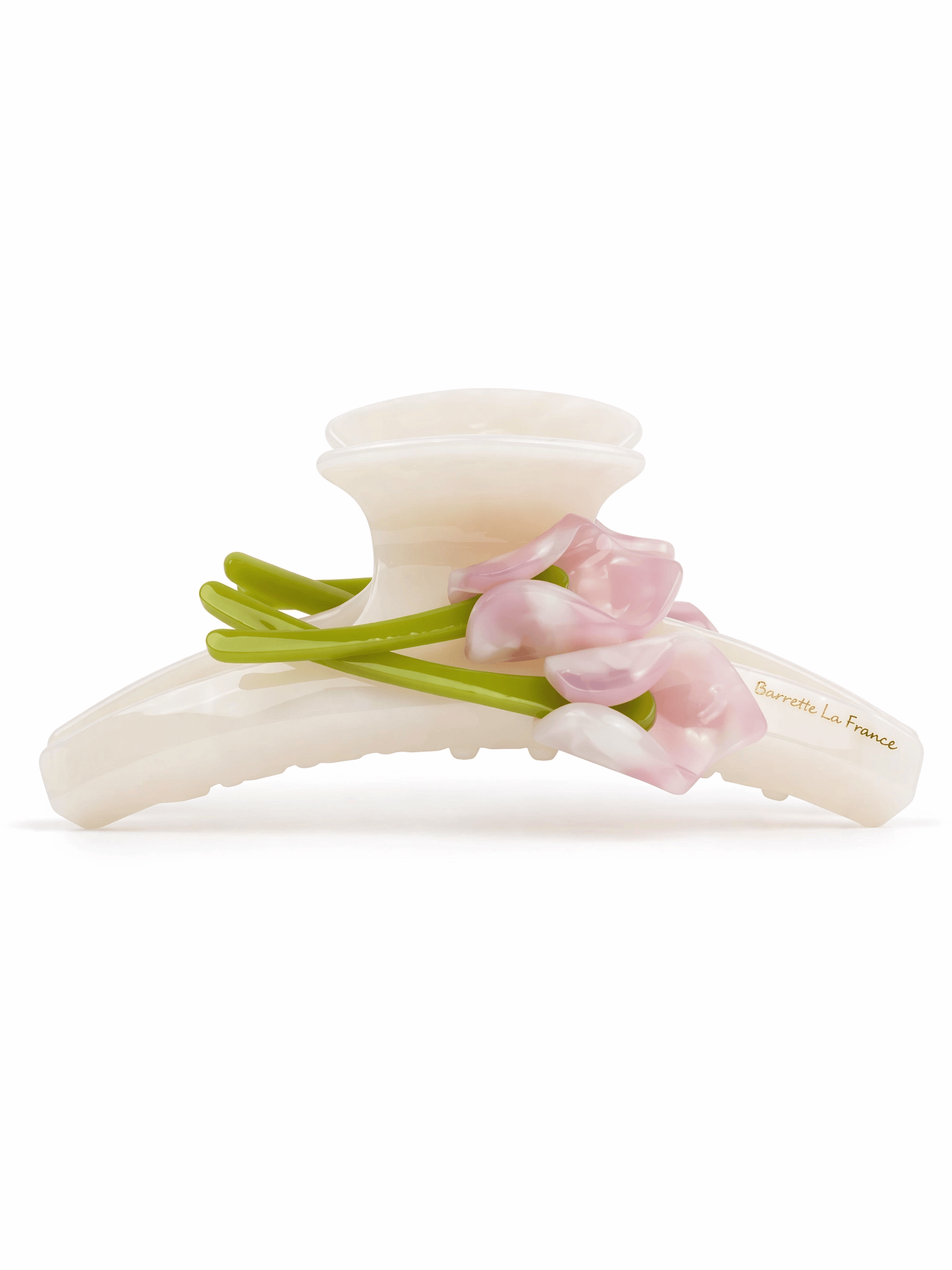 Acetate Calla Lily Hair Claw Clip for Women | Elegant French Style Strong Hold