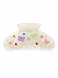 Butterfly Rhinestone Acetate Hair Claw Clip | Cute Hair Accessory