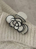 Camellia Acetate Hair Claw Clip | French-Inspired Floral Hair Accessory