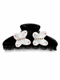 Crystal Butterfly Hair Claw Clip – Romantic Rhinestone Acetate Hair Accessory