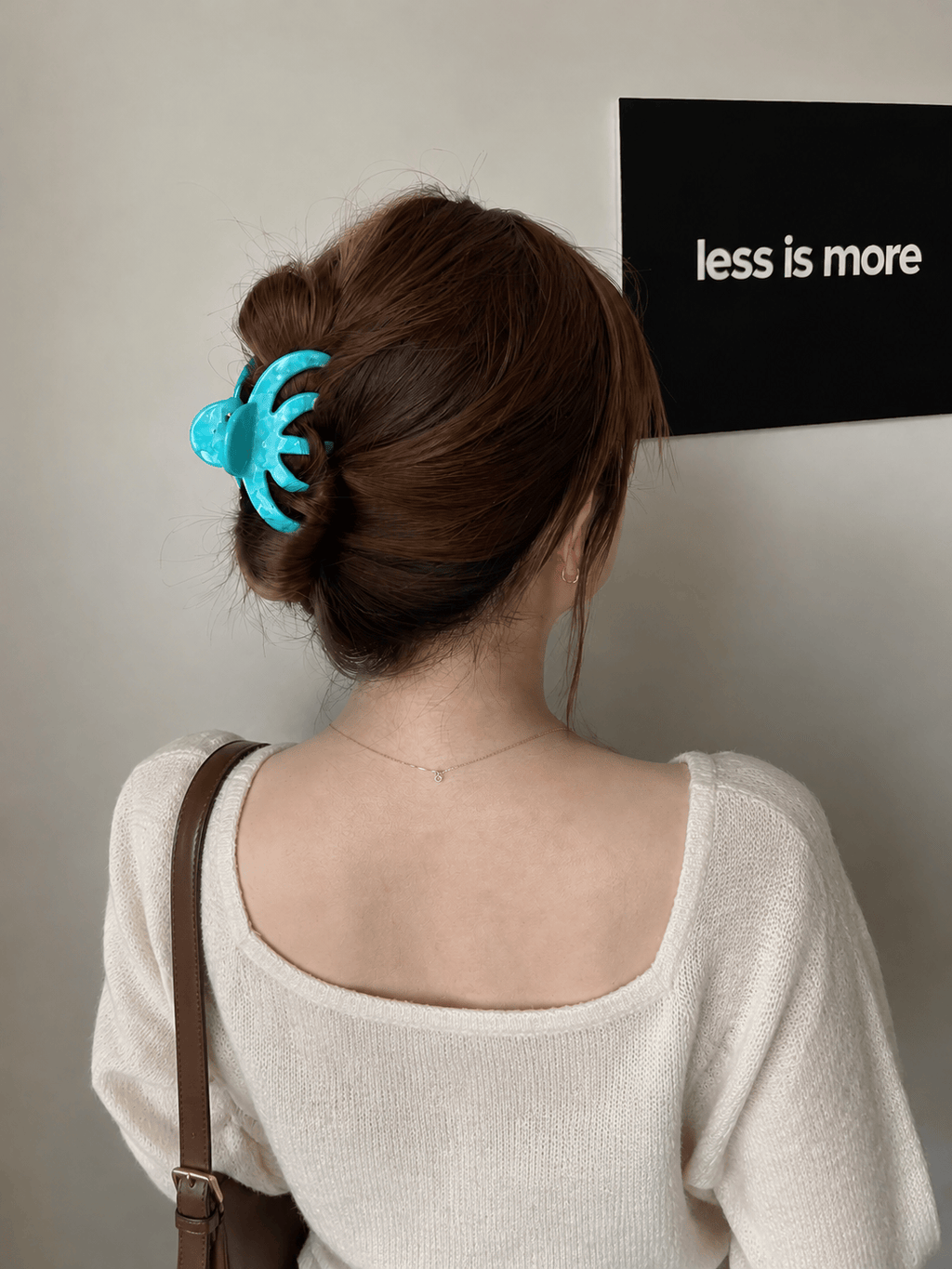 Dreamy Textured Acetate Hair Claw Clip – Elegant Large Hair Accessory