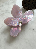 Iridescent Bougainvillea Hair Claw Clip – Acetate Floral Clip