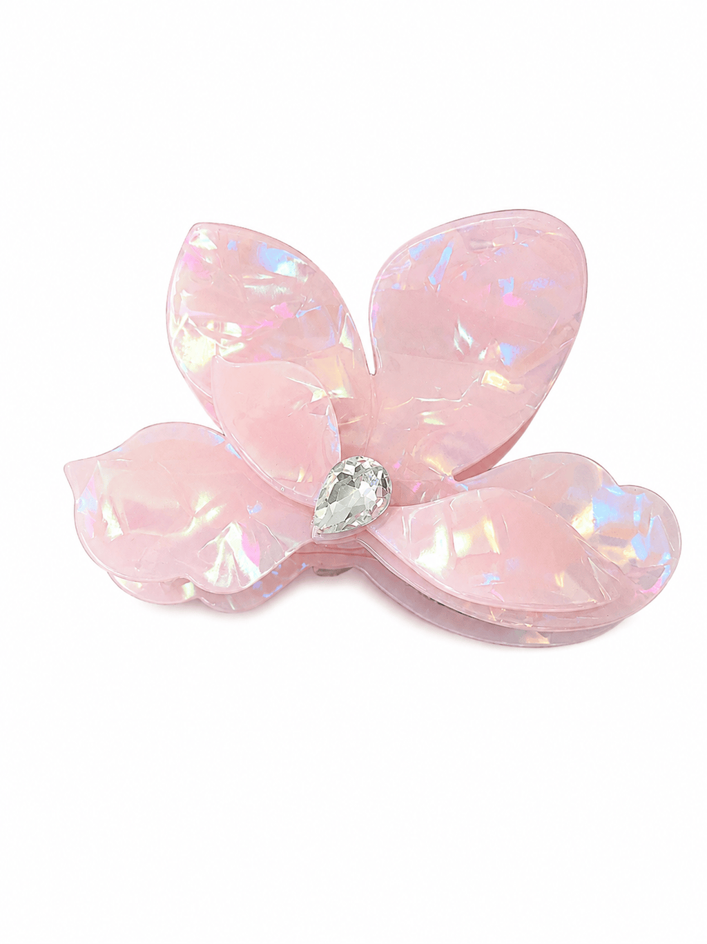 Iridescent Bougainvillea Hair Claw Clip – Acetate Floral Clip