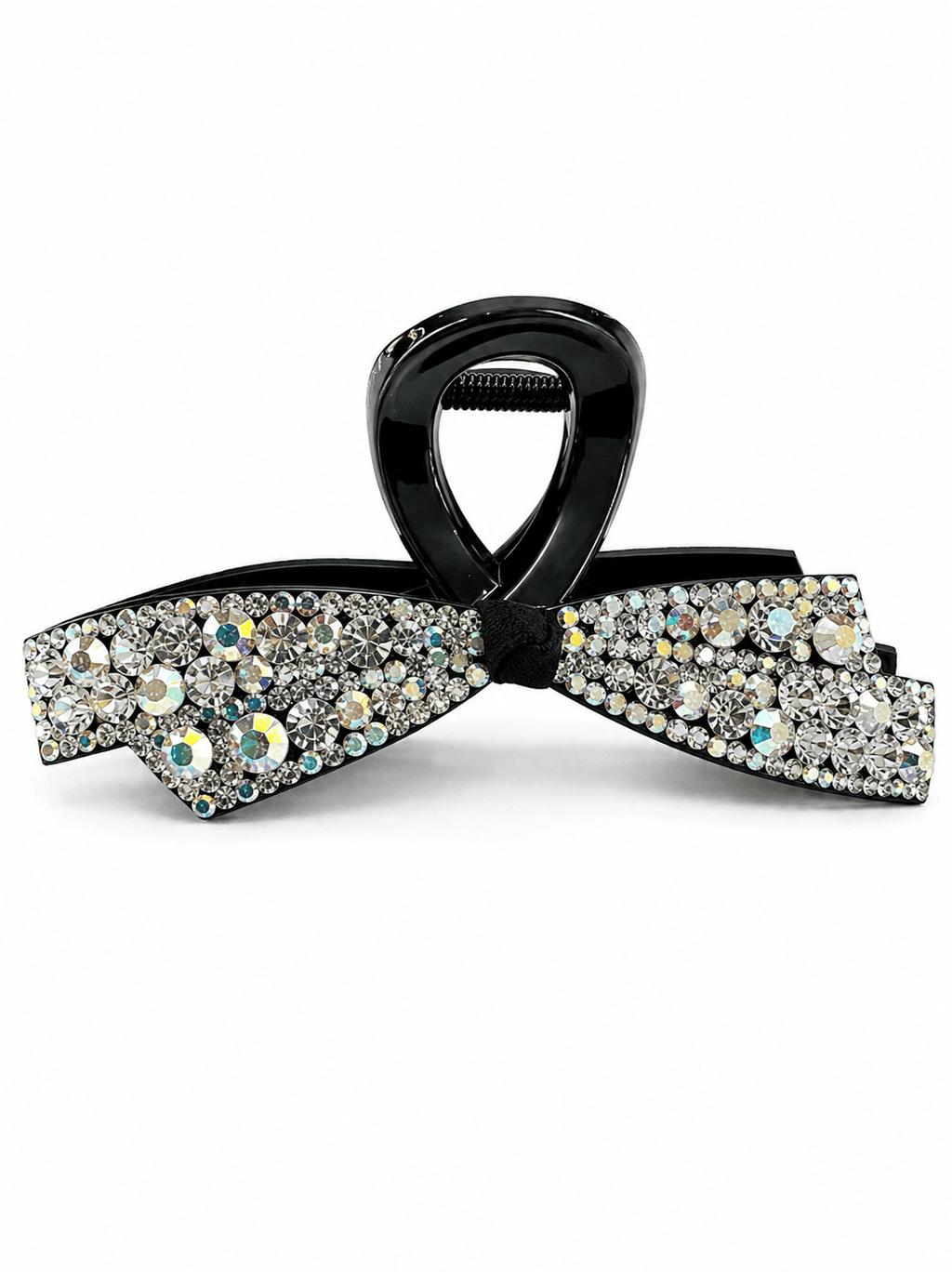 Luxury Rhinestone Bow Hair Claw Clip | Dazzling Crystal Hair Accessory