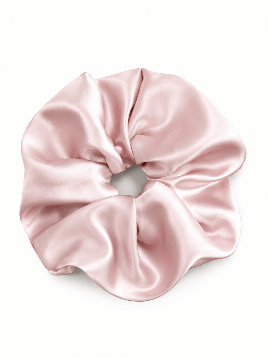 Oversized Satin Scrunchie Large Puffy Silk Hair Tie for Thick Hair Women Hair Accessory